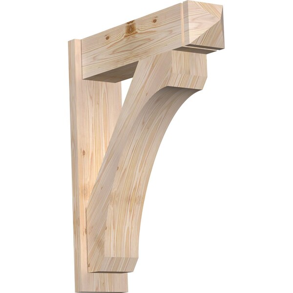 Ekena Millwork Legacy Arts & Crafts Smooth Outlooker, Douglas Fir, 7 1/2"W x 28"D x 34"H OUT08X28X34LEC03SDF - main